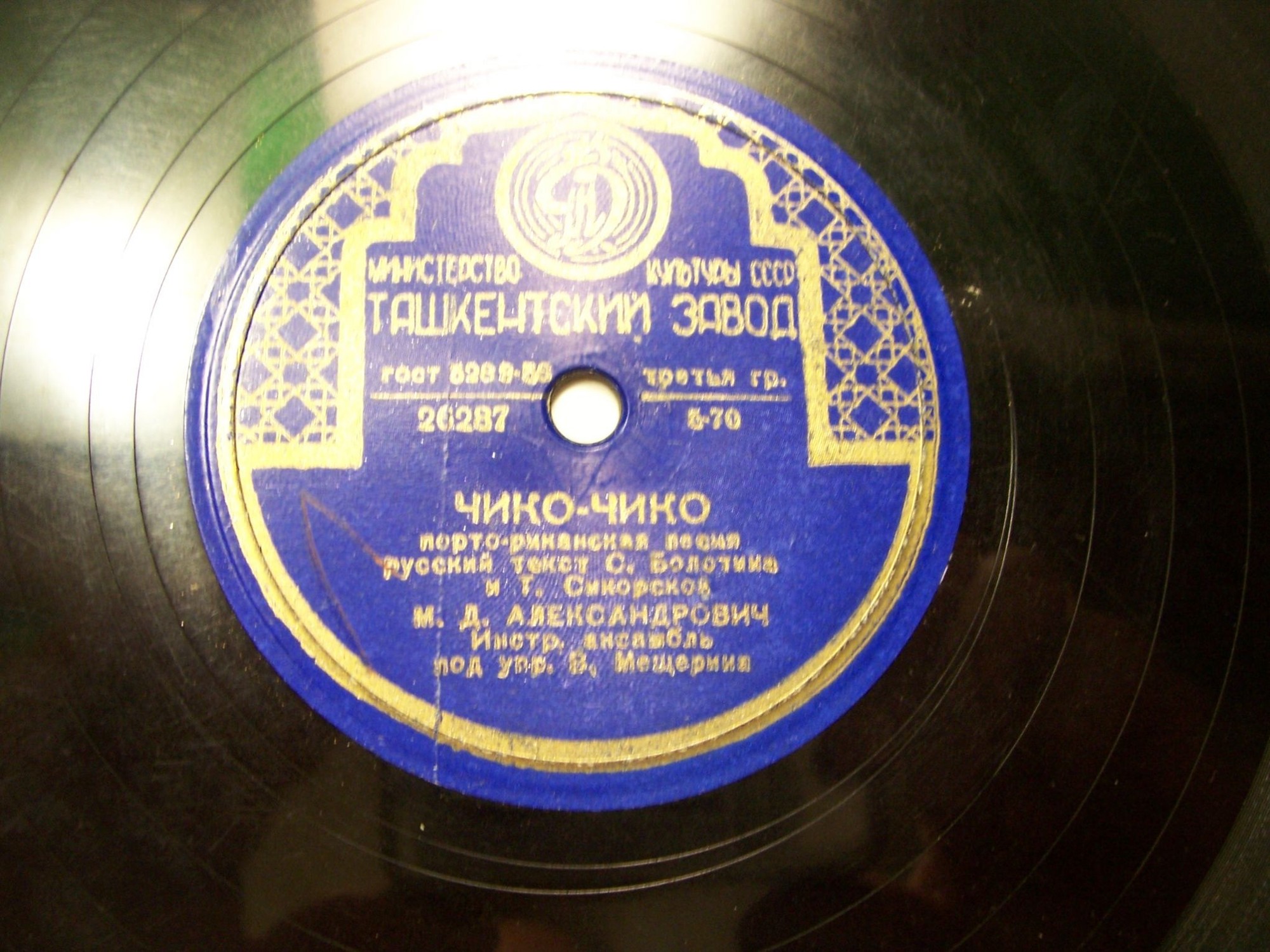 М. Александрович — Черноглазая ласточка / Чико-чико