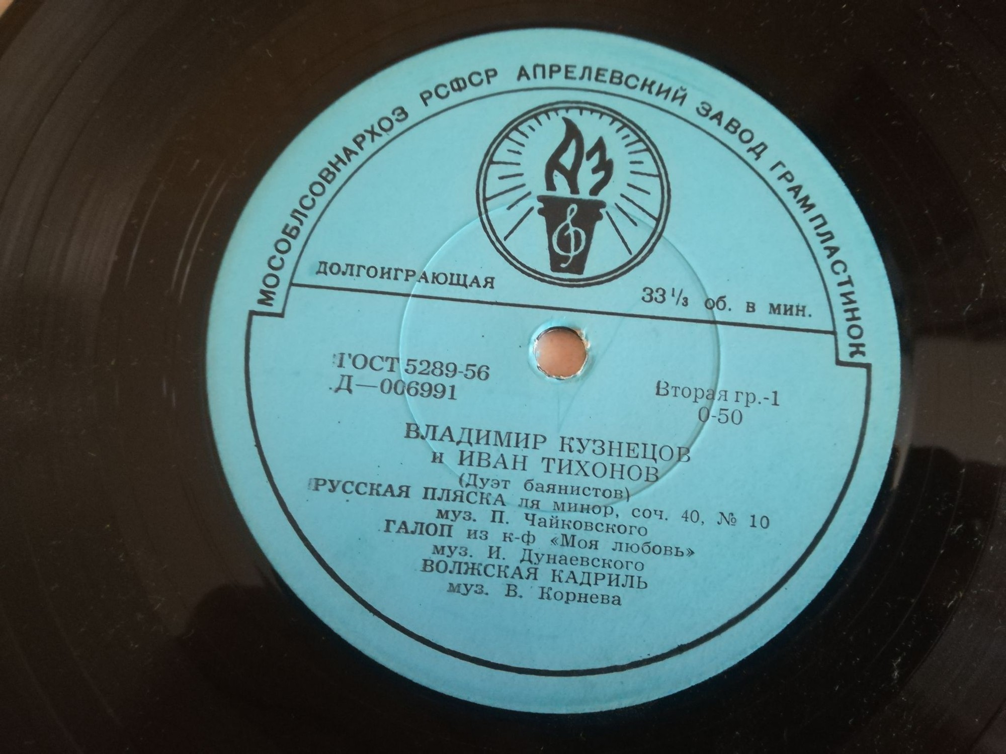 Владимир КУЗНЕЦОВ и Иван ТИХОНОВ (дуэт баянистов)