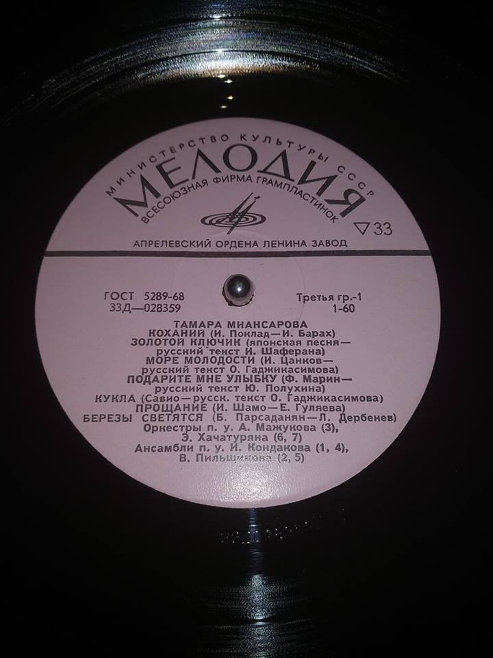 Тамара Миансарова