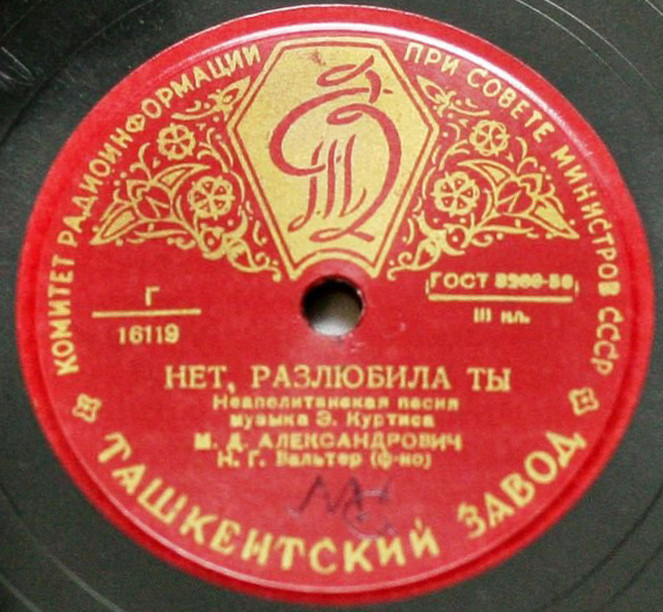 М. Александрович — Нет, разлюбила ты / Моя Терезита