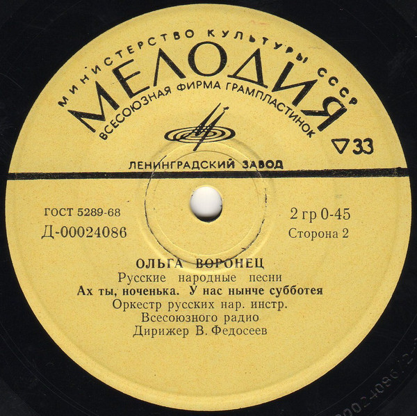 ВОРОНЕЦ Ольга