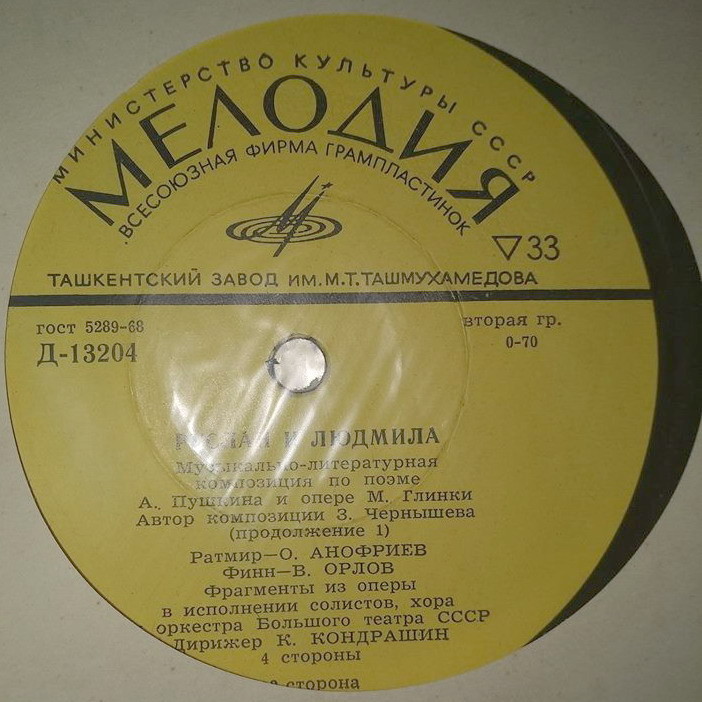 У Лукоморья дуб зелёный (Руслан и Людмила / Сказки А. С. Пушкина)