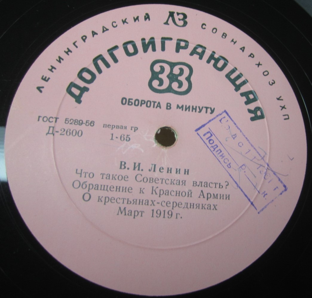 Речи В. И. Ленина