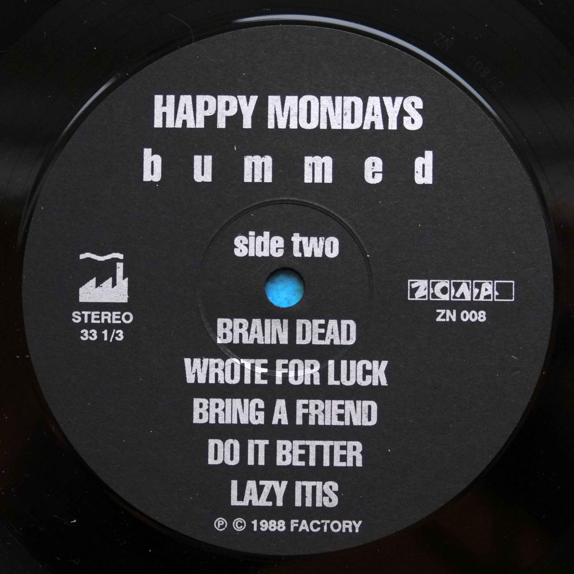 HAPPY MONDAYS. Bummed