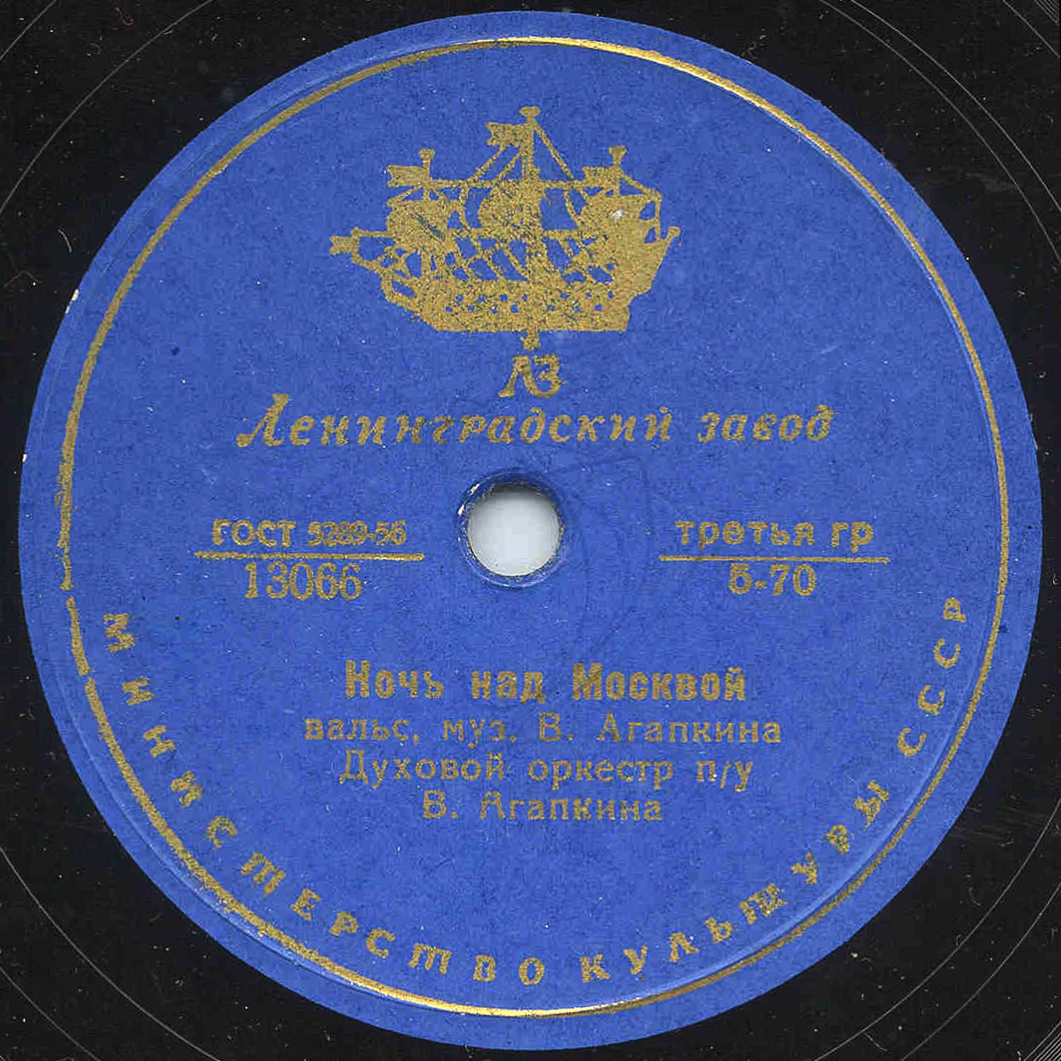 Духовой оркестр п/у В. Агапкина