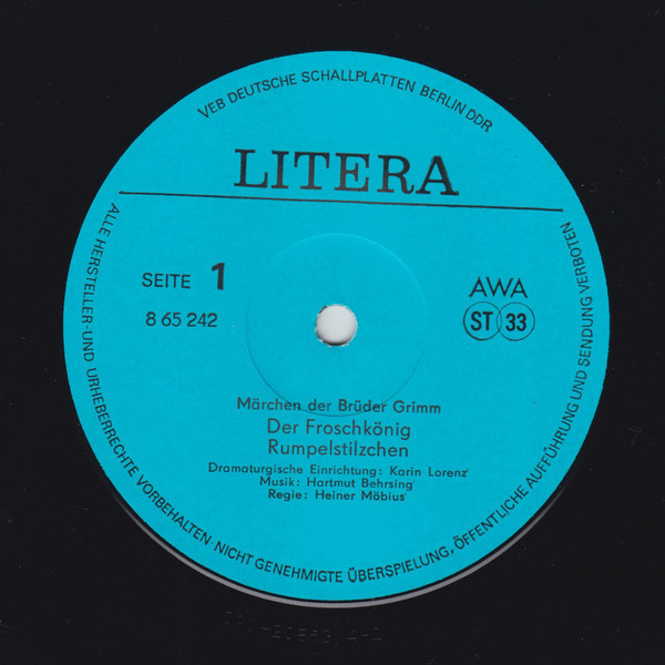 Märchen der Brüder Grimm [по заказу немецкой фирмы LITERA 8 65 242]