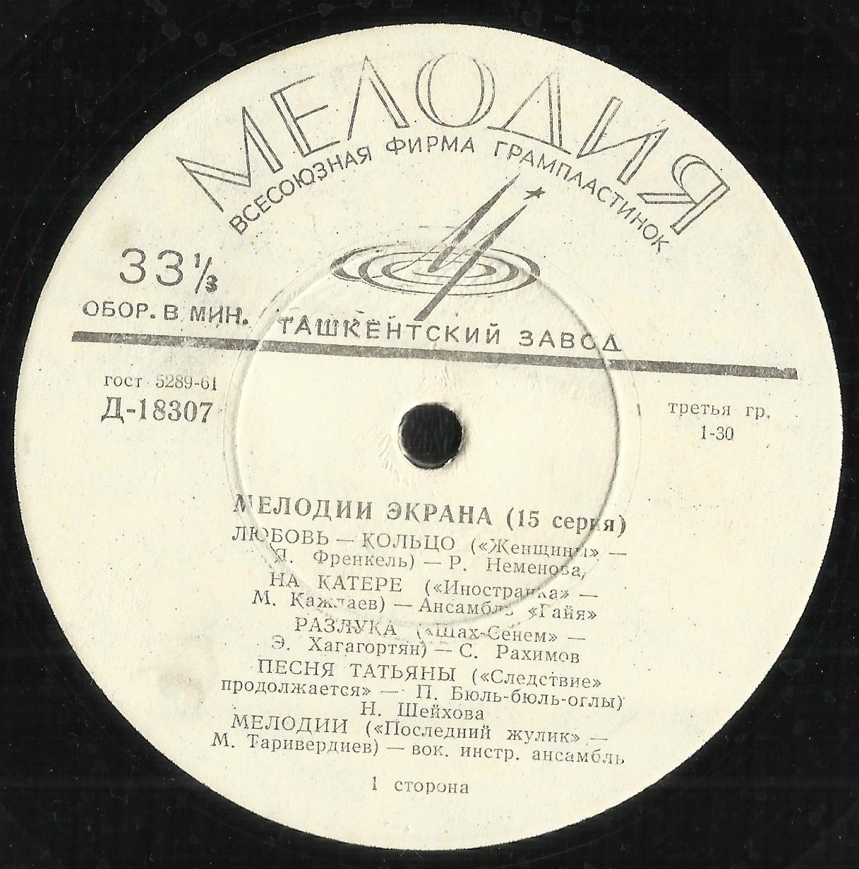 Мелодии экрана (15 серия)