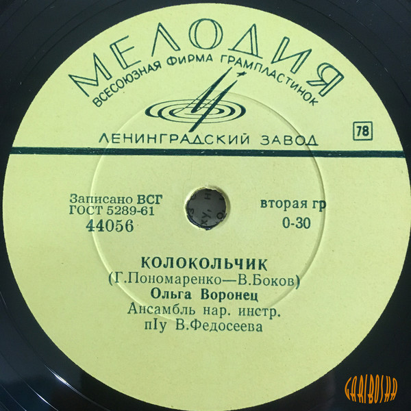 Ольга Воронец – Счастливая / Колокольчик