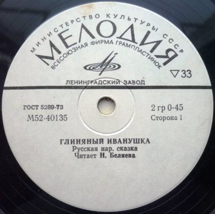 Глиняный Иванушка, русская народная сказка