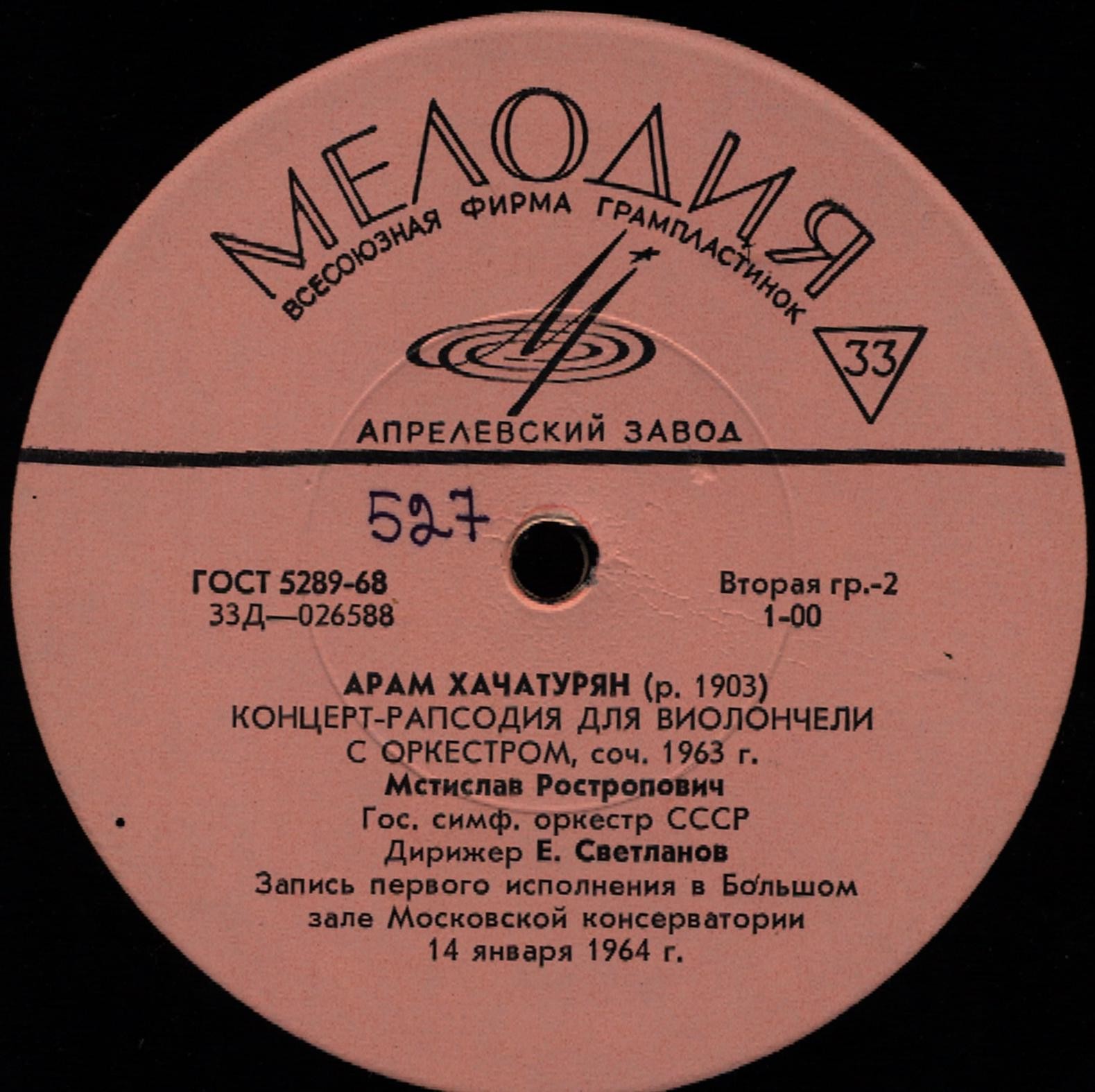 А. ХАЧАТУРЯН (1903)