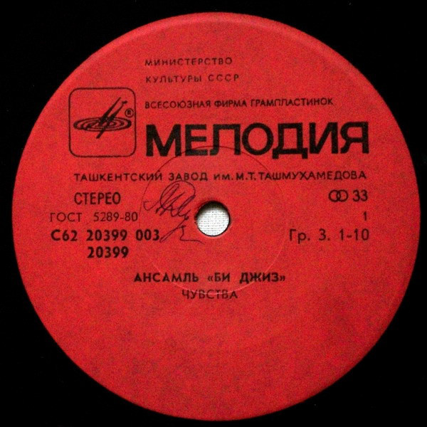 АНСАМБЛЬ "БИ ДЖИЗ"