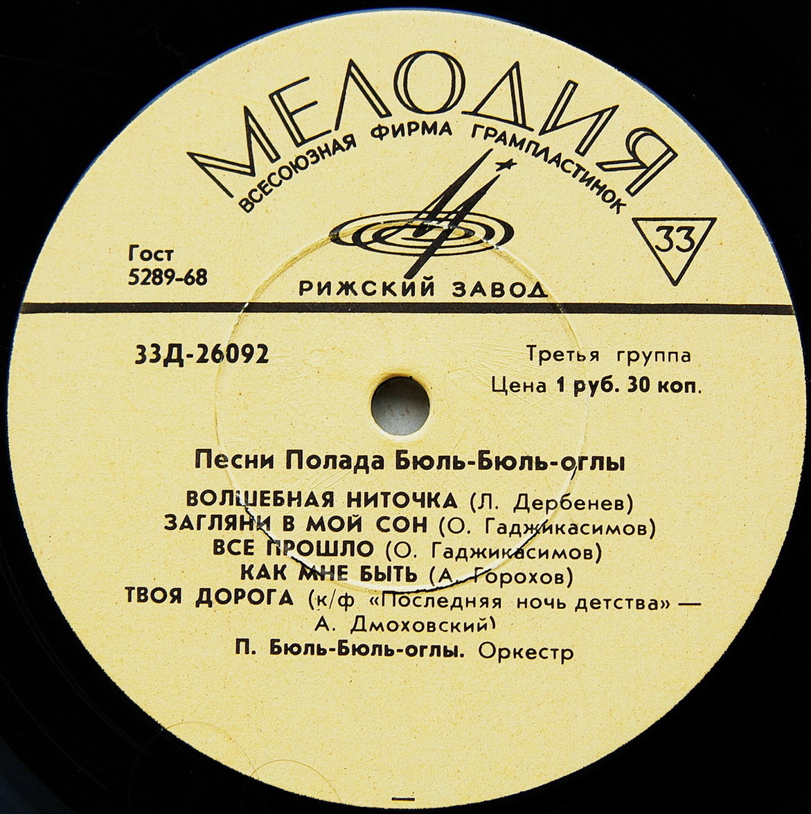 Песни Полада Бюль-Бюль-оглы