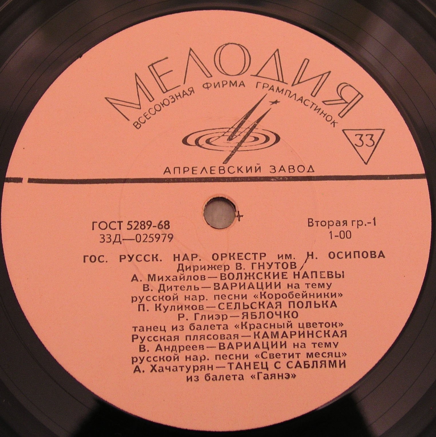 ГОС. АКАДЕМ. РУССКИЙ НАР. ОРКЕСТР им. Н. ОСИПОВА