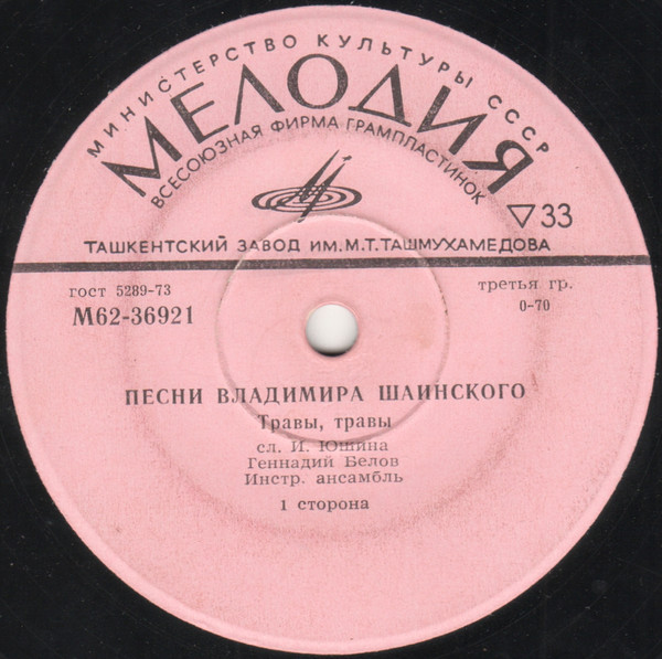 Песни Владимира Шаинского