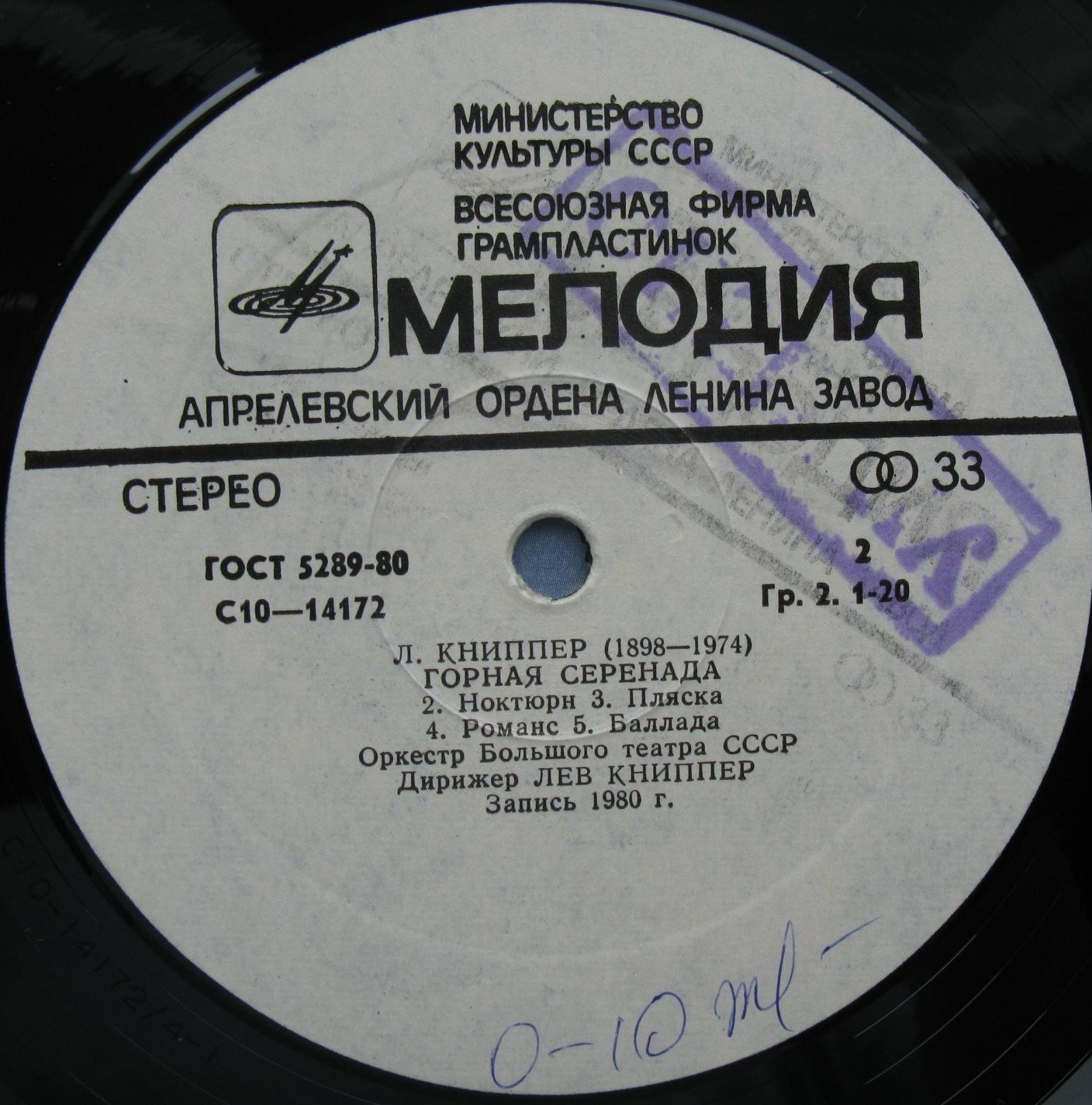 Л. КНИППЕР (1898-1974)