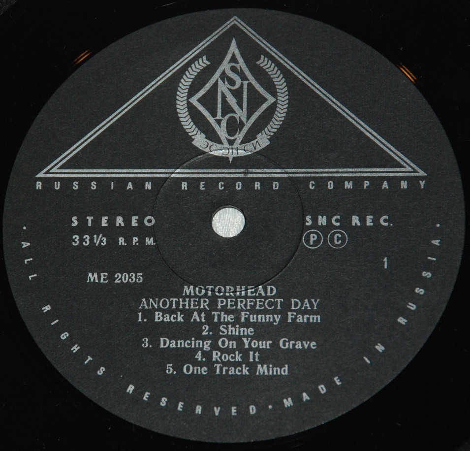 Motorhead - Another Perfect Day