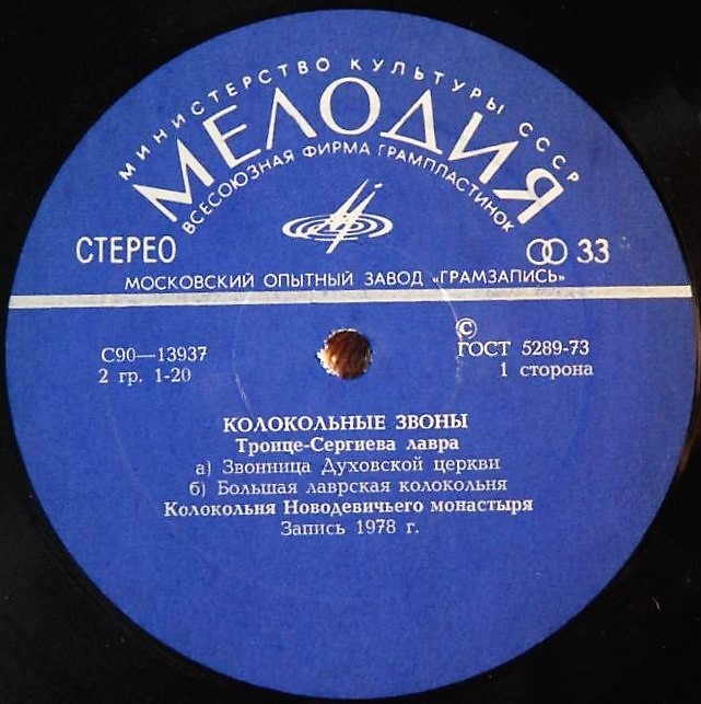 КОЛОКОЛЬНЫЕ ЗВОНЫ