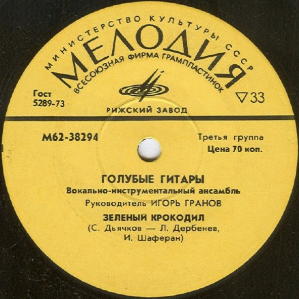 ВИА "Голубые гитары"