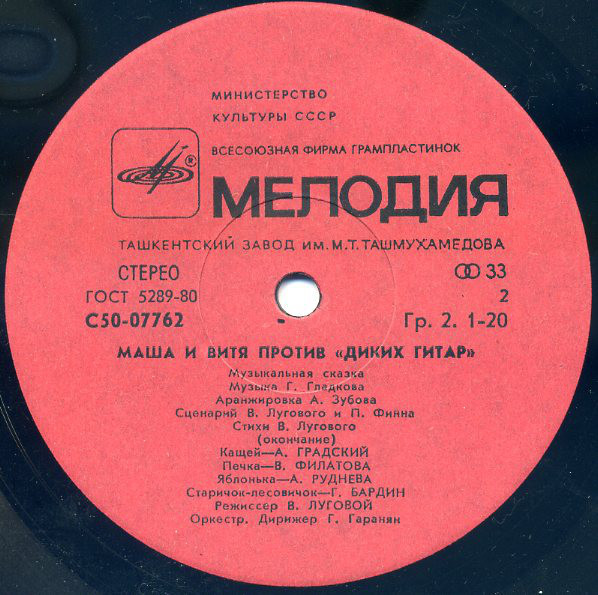 Маша и Витя против «Диких гитар», музыкальная сказка