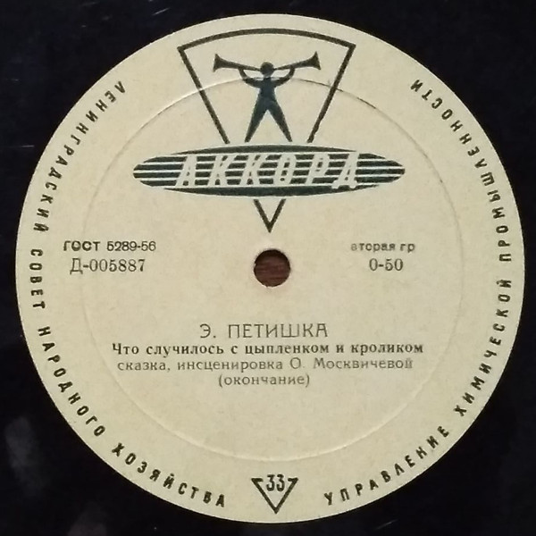 Э. Петишка. Что случилось с цыплёнком и кроликом