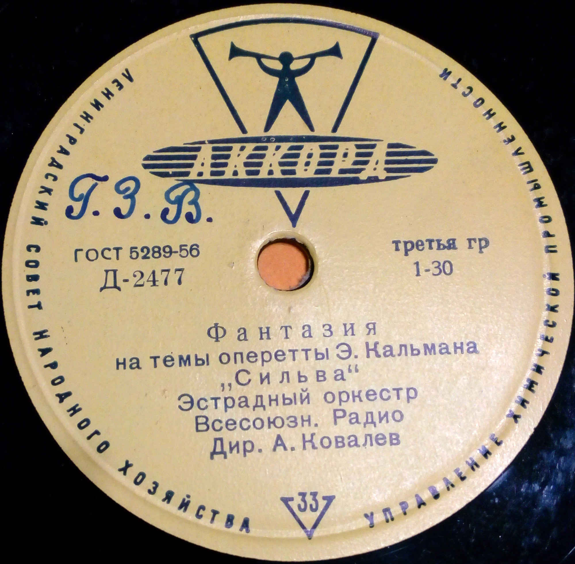 Фантазии на темы оперетт - Штраус: "Летучая мышь", Кальман: "Сильва"