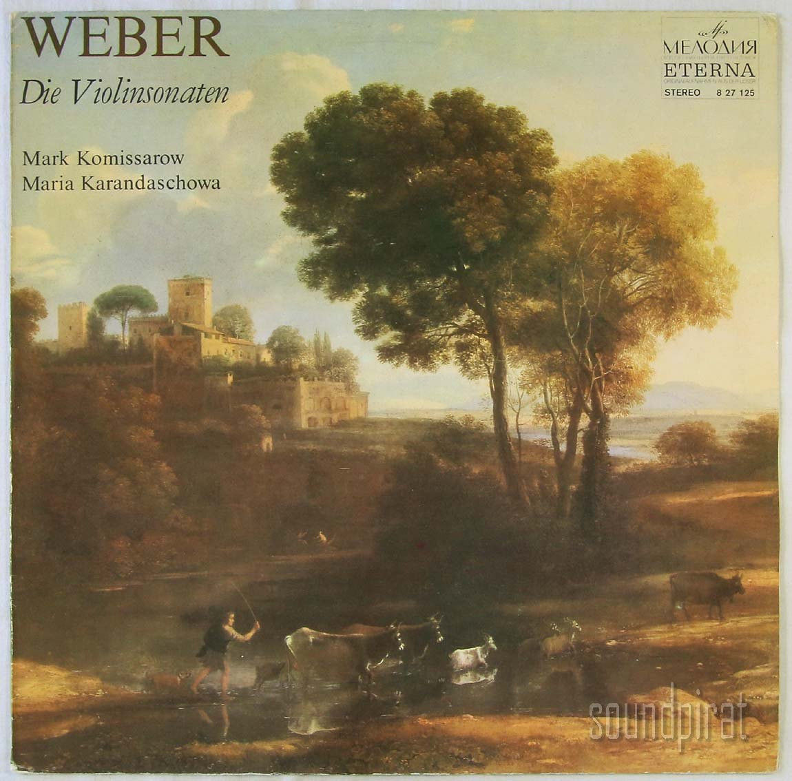 К. М. Вебер: Шесть сонат для скрипки и ф-но (Марк Комиссаров, Мария Карандашова)