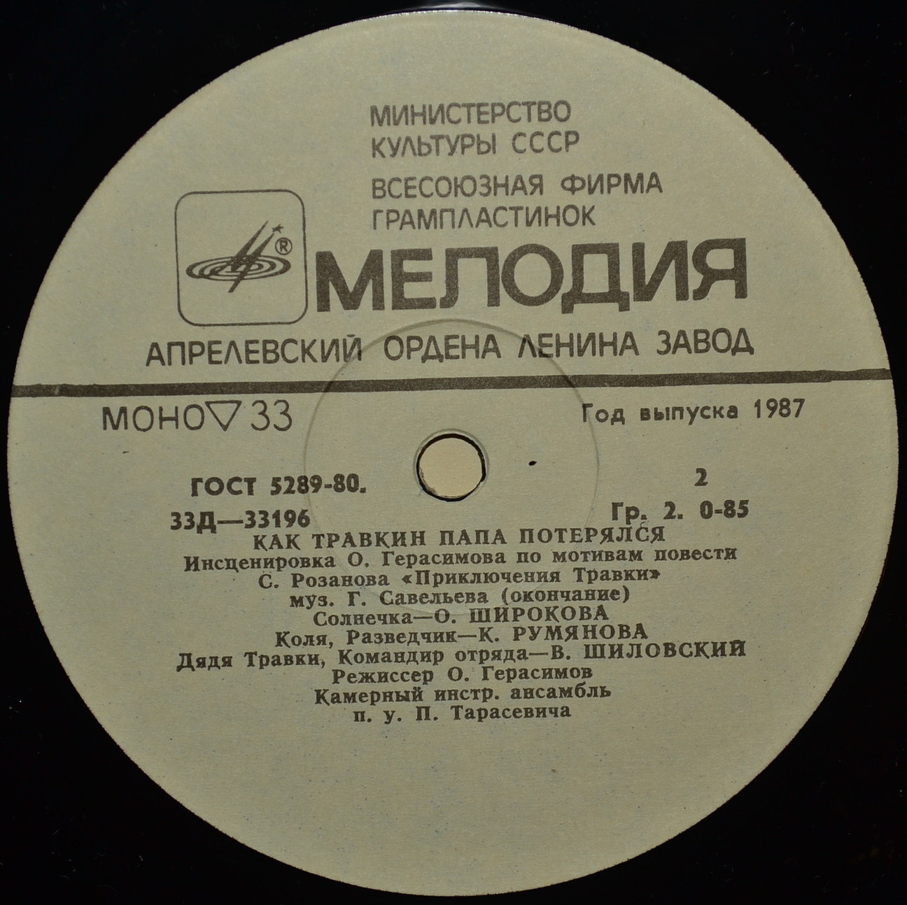 Как Травкин папа потерялся