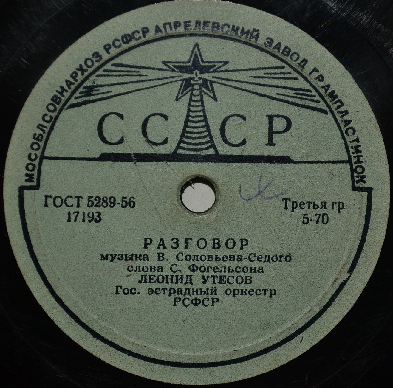 Леонид Утёсов - Разговор / Дунайские волны