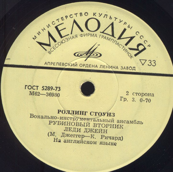 «РОЛЛИНГ СТОУНЗ». Вокально-инструментальный ансамбль