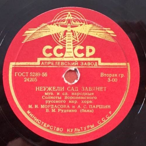 Всю неделю с милой врозь / Неужели сад завянет