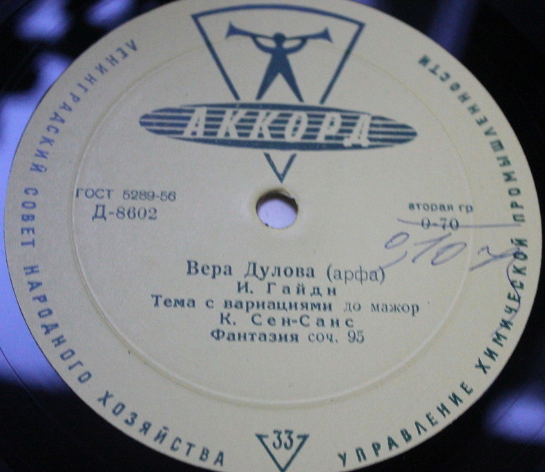 Вера ДУЛОВА (арфа)