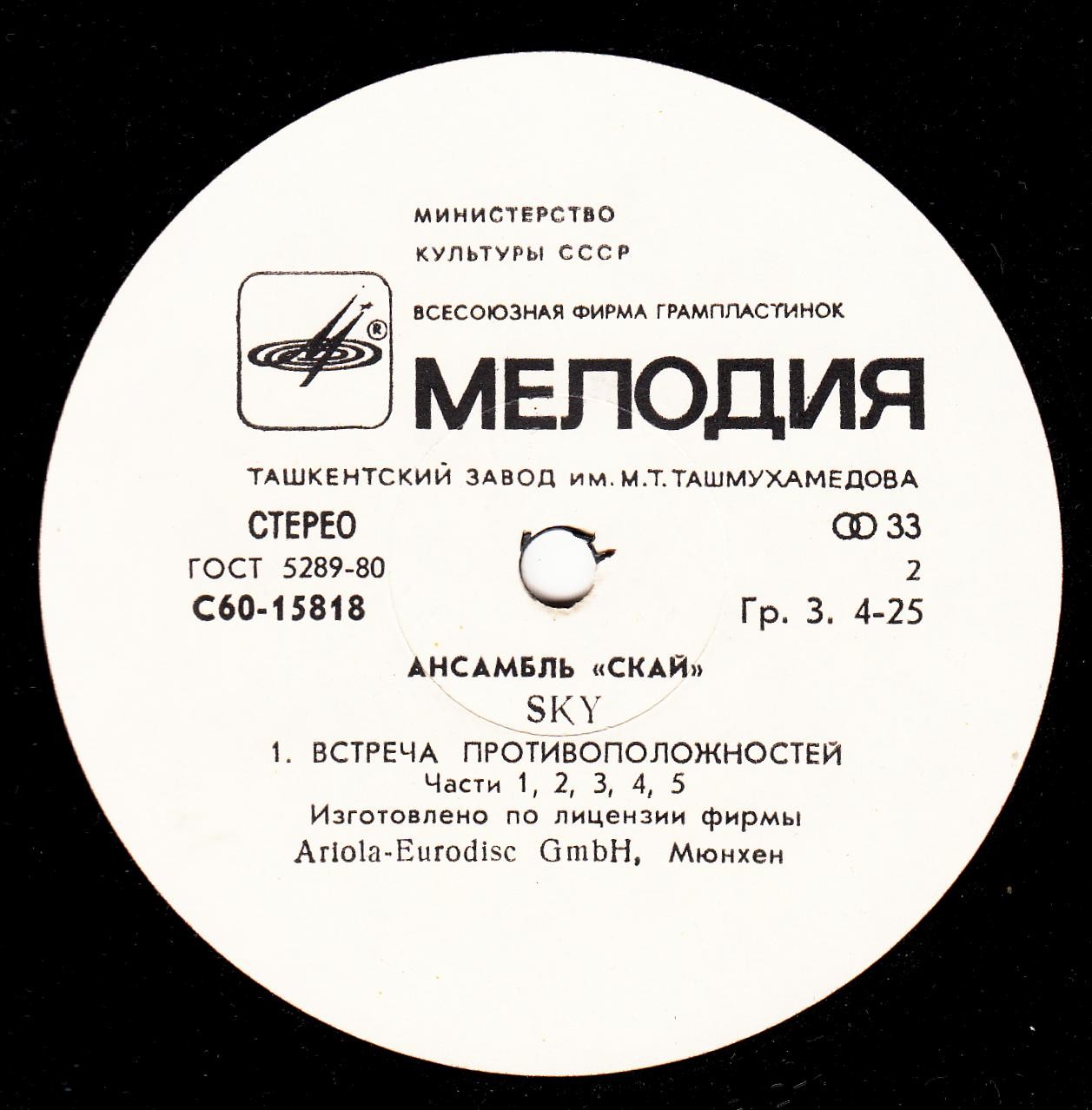 Ансамбль "Скай". Sky