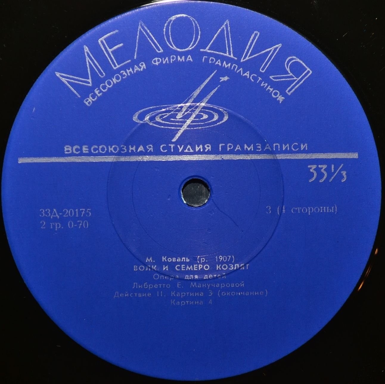 М. КОВАЛЬ (1907-1971) «Волк и семеро козлят»: опера для детей