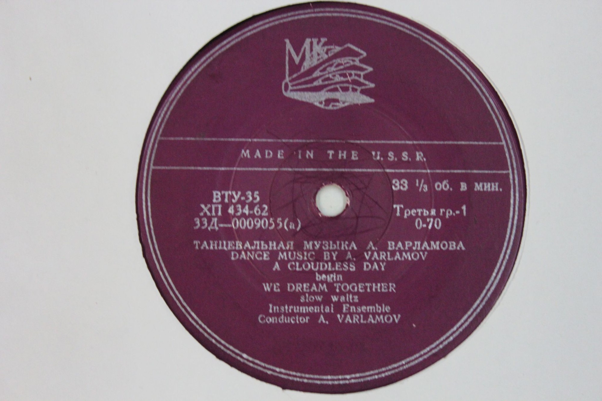 Танцевальная музыка А. Варламова