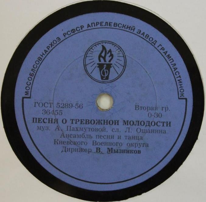 Ансамбль песни и танца Киевского военного округа, худ. рук. В. Мызников