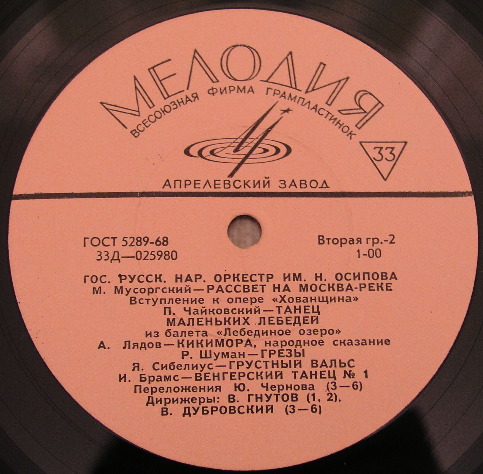 ГОС. АКАДЕМ. РУССКИЙ НАР. ОРКЕСТР им. Н. ОСИПОВА