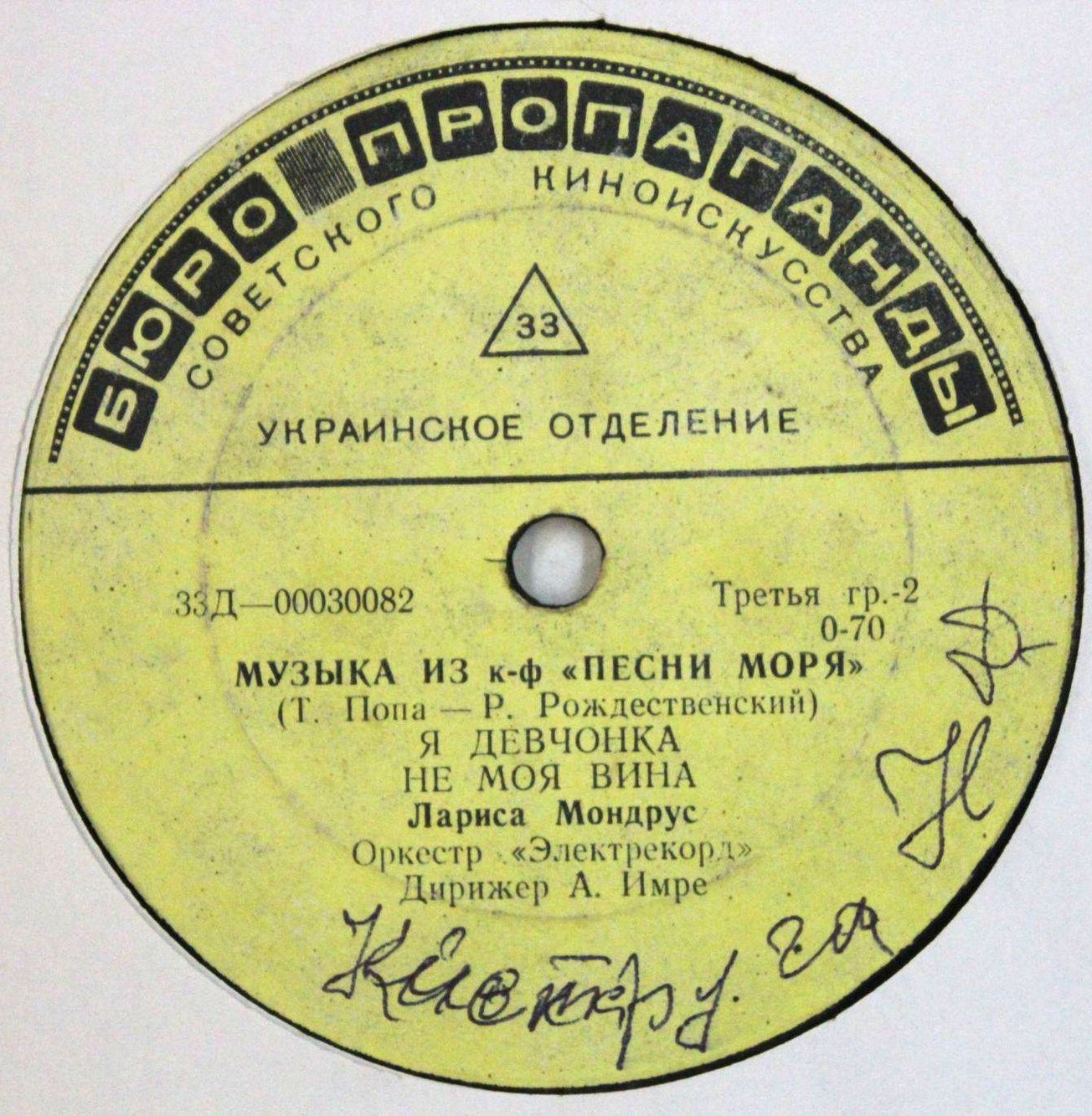 Музыка из кинофильма "Песни моря"