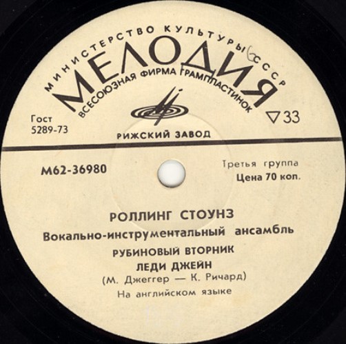 «РОЛЛИНГ СТОУНЗ». Вокально-инструментальный ансамбль