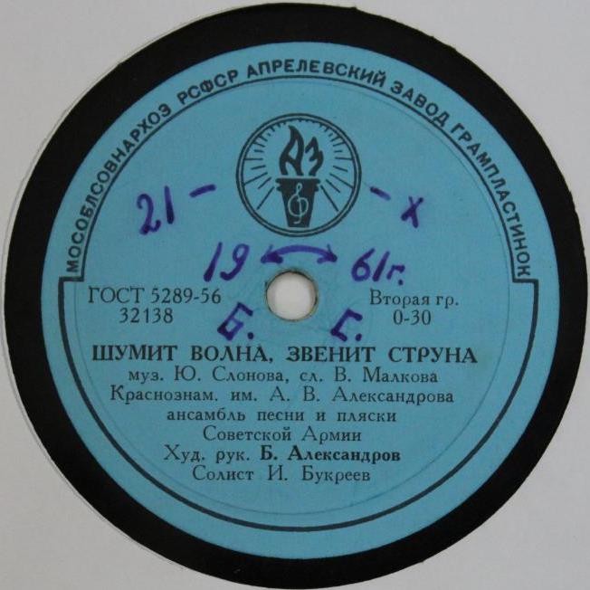 Шумит волна, звенит струна / У нас в подразделении