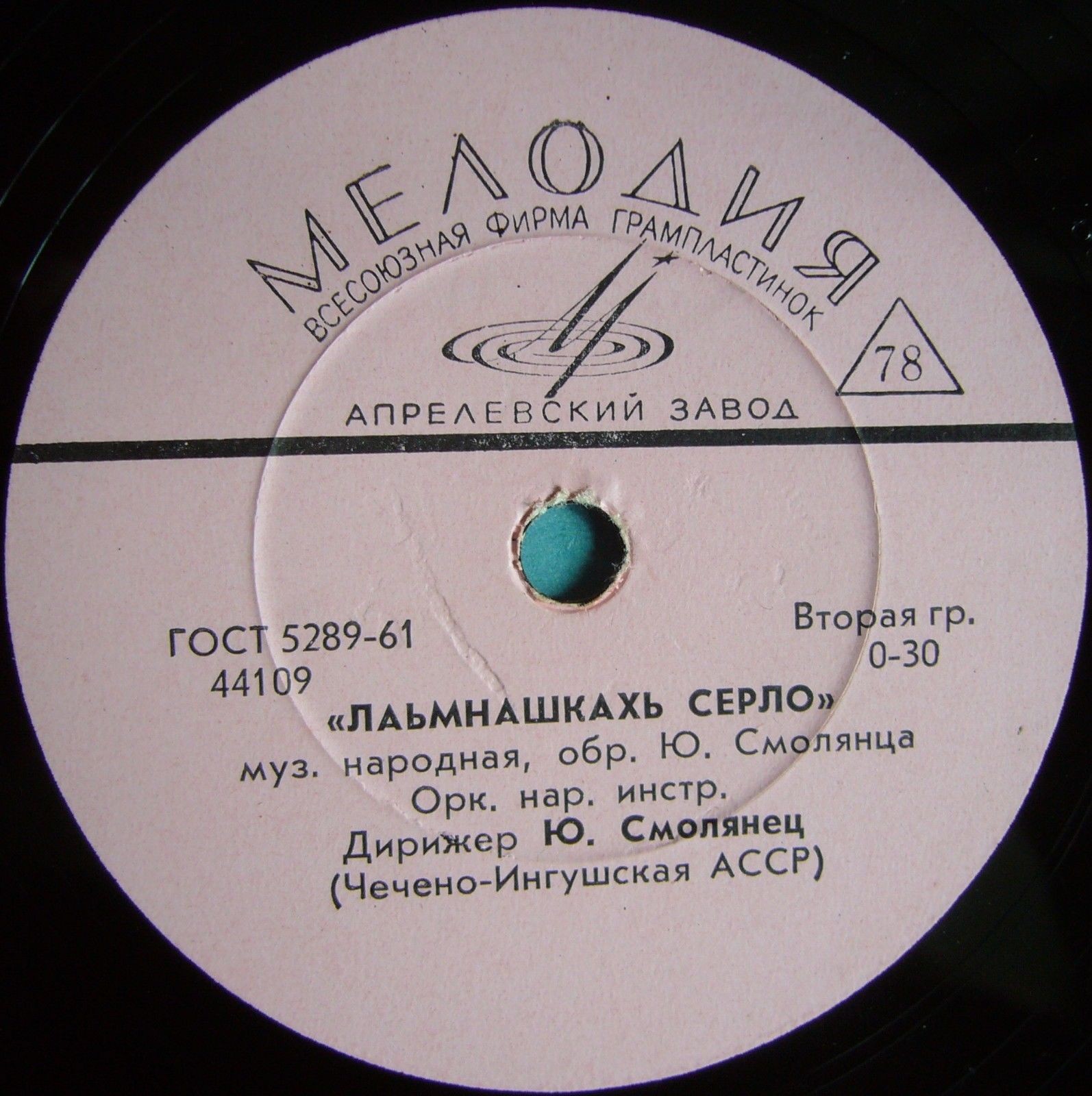 ОРКЕСТР НАР. ИНСТР. п/у Ю. Смолянца