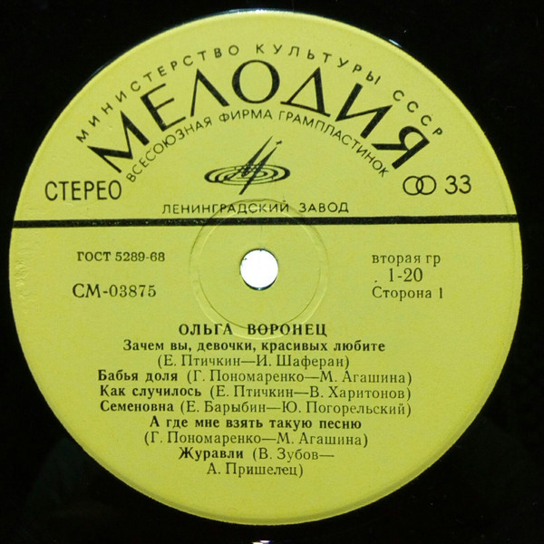 Ольга Воронец