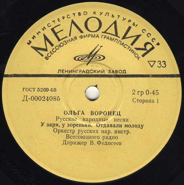 ВОРОНЕЦ Ольга