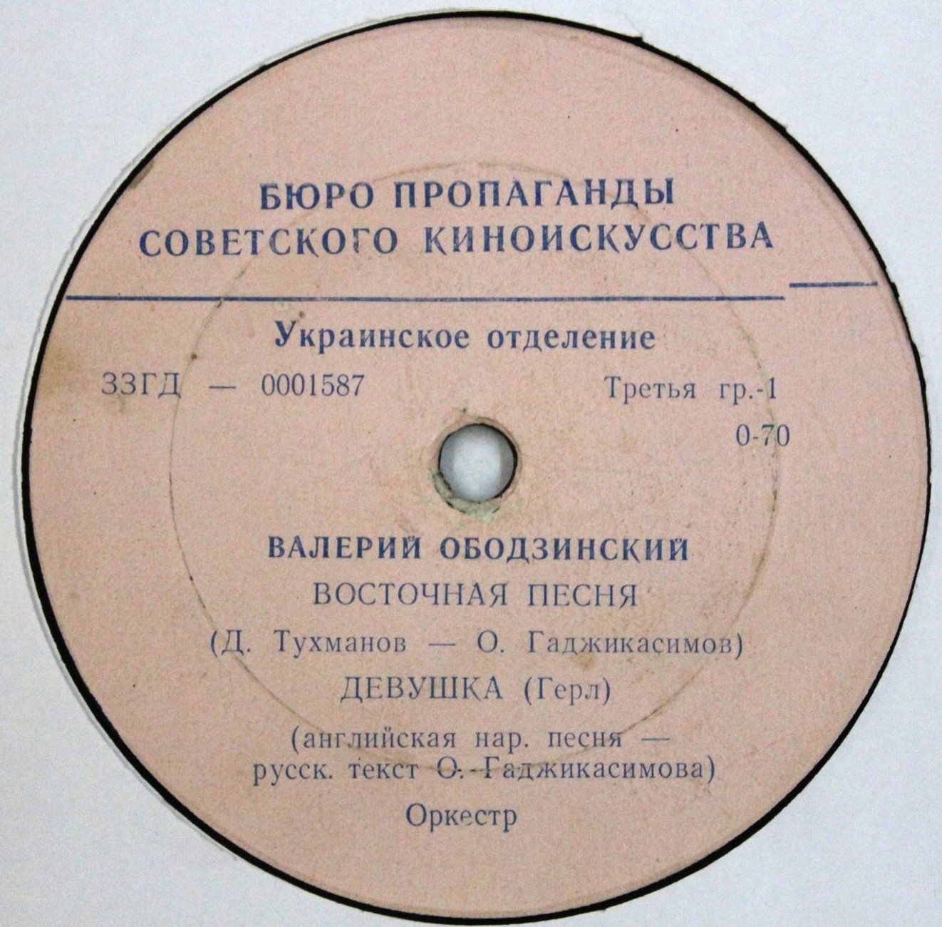 Валерий ОБОДЗИНСКИЙ
