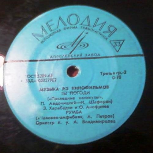 Музыка из кинофильмов