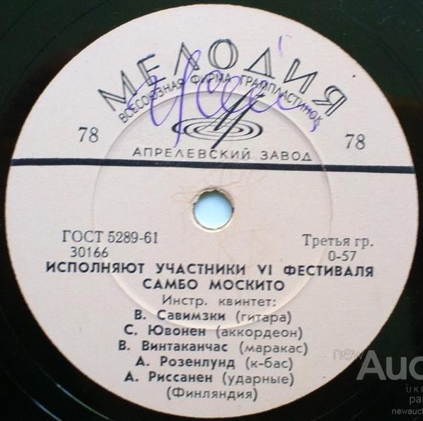 Исполняют участники VI фестиваля (Финляндия)