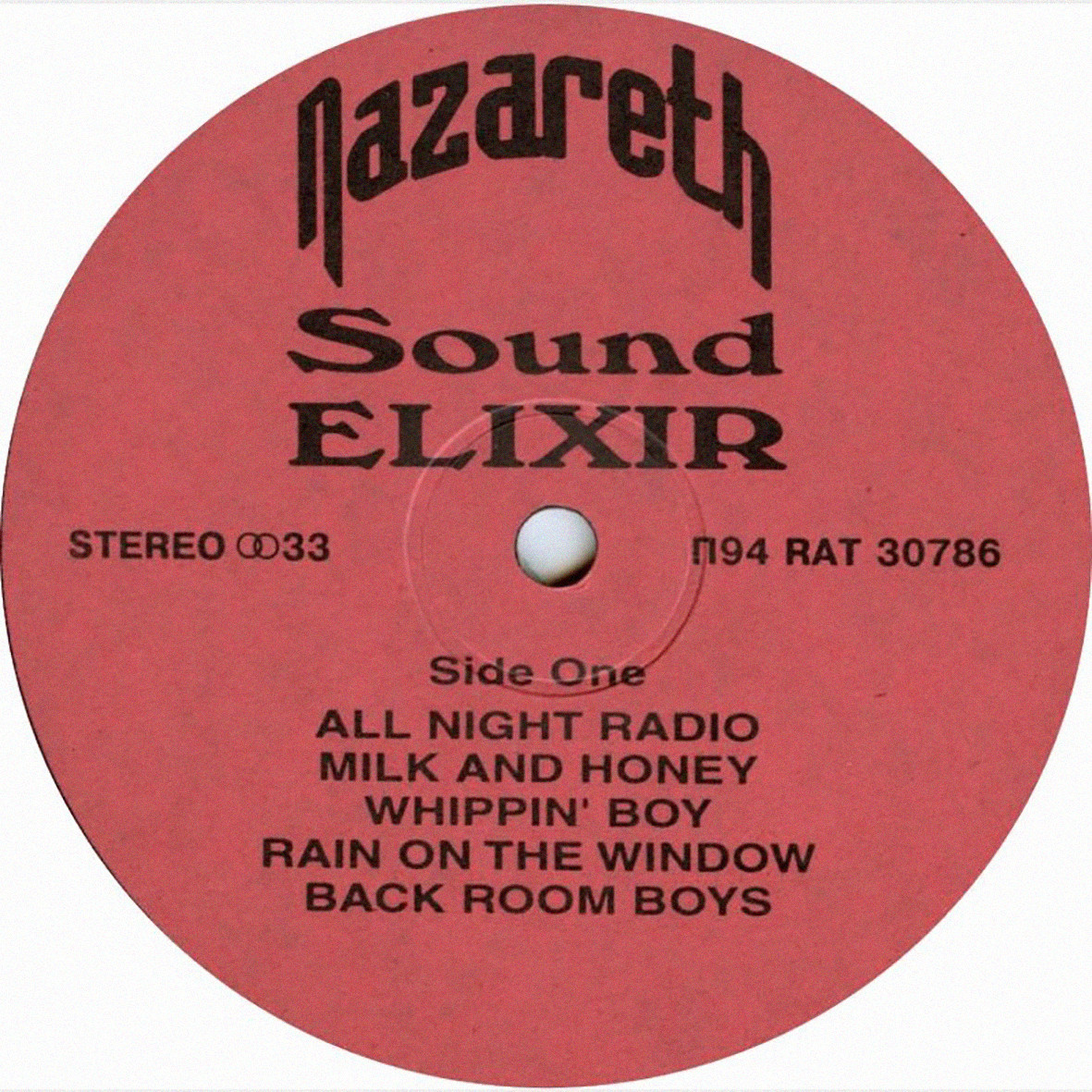 Nazareth  ‎– Sound Elixir