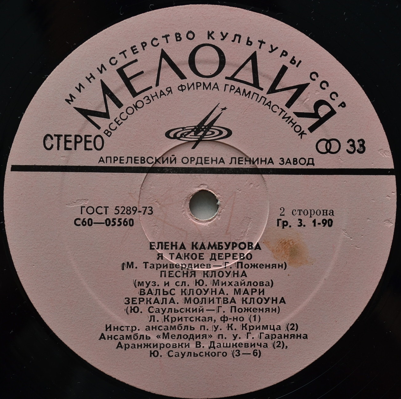 Поёт Елена Камбурова