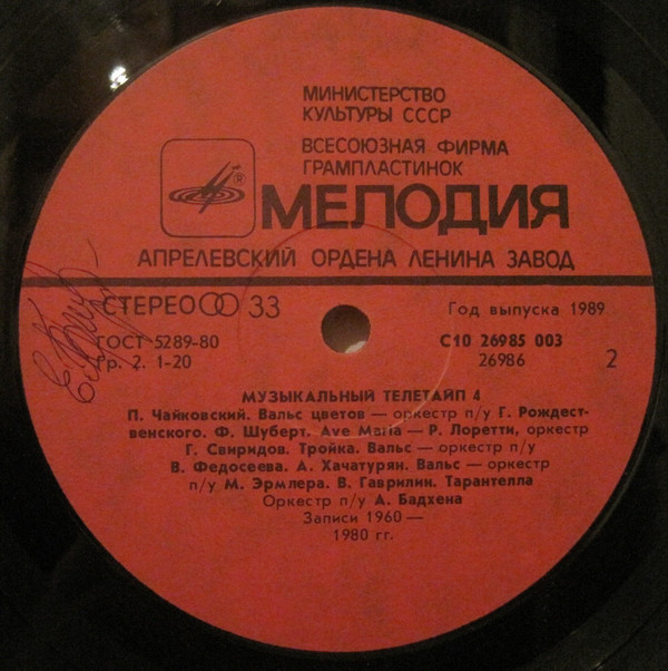 Музыкальный телетайп 4