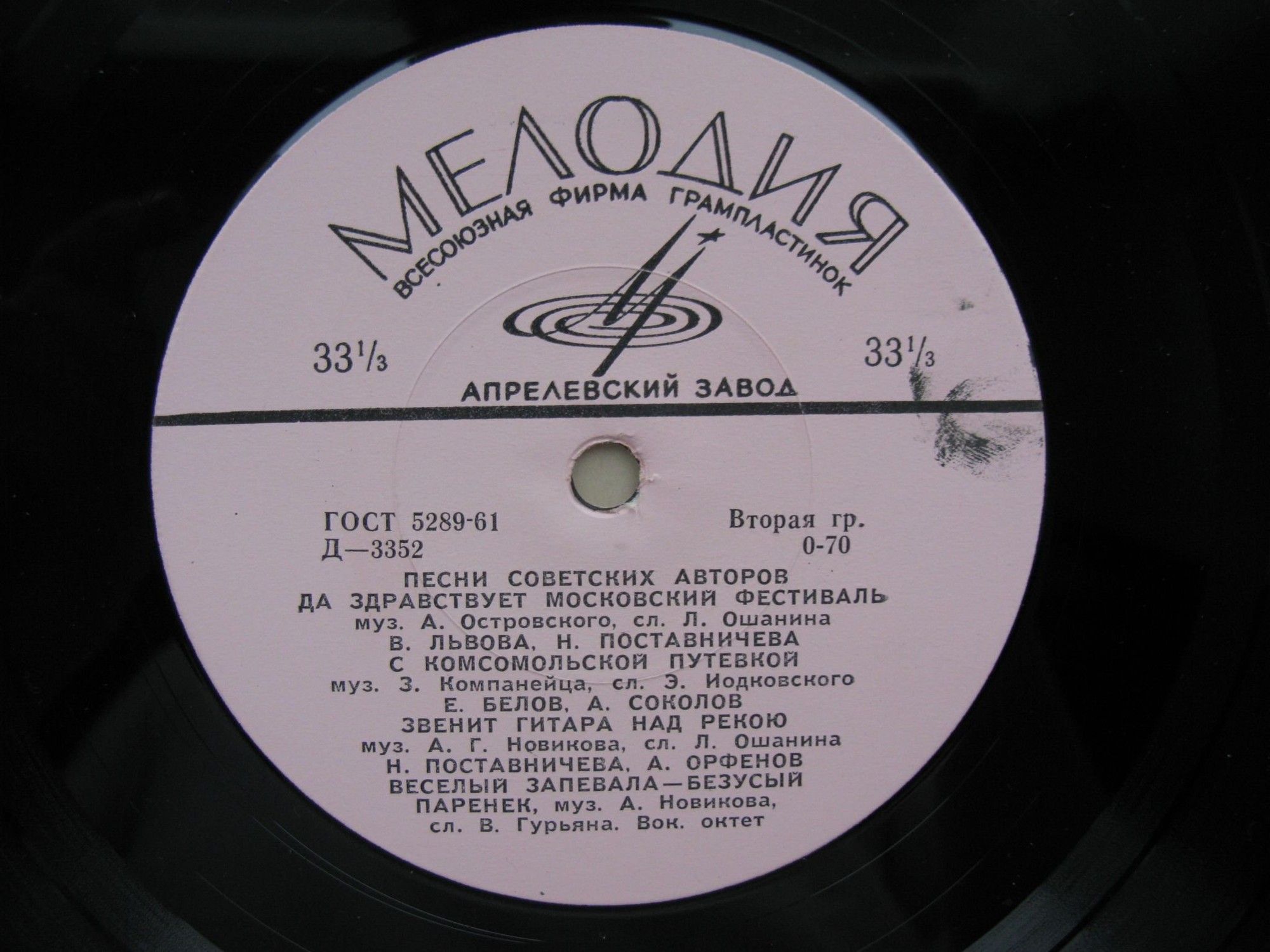 ПЕСНИ СОВЕТСКИХ АВТОРОВ