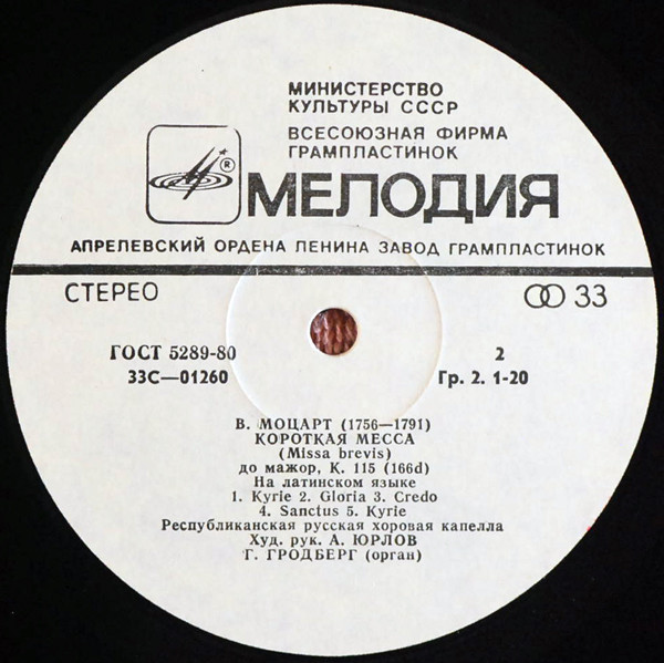 И. С. Бах: Кантата № 47 / В. Моцарт: Короткая месса